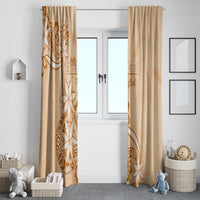 New Zealand Auckland Folk Festival Window Curtain Vintage Style LT05 - Polynesian Pride