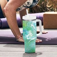 Couple Sea Turtle One Love One Heart Tumbler With Handle LT05 - Polynesian Pride