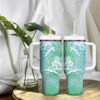 Couple Sea Turtle One Love One Heart Tumbler With Handle LT05 - Polynesian Pride