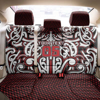 Custom Aotearoa Ngapuhi Back Car Seat Cover Maori Tribal Pattern Mix Poutama