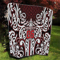 Custom Aotearoa Ngapuhi Quilt Maori Tribal Pattern Mix Poutama LT05 - Polynesian Pride