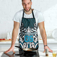 Custom Aotearoa Ngati Porou Apron Maori Tribal Pattern Mix Poutama