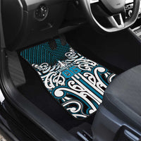 Custom Aotearoa Ngati Porou Car Mats Maori Tribal Pattern Mix Poutama