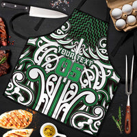Custom Aotearoa Ngai Tahu Apron Maori Tribal Pattern Mix Poutama