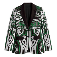 Custom Aotearoa Ngai Tahu Blazer Maori Tribal Pattern Mix Poutama