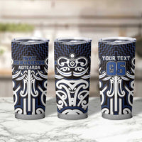 Custom Aotearoa Ngati Tuwharetoa Tumbler Cup Maori Tribal Pattern Mix Poutama