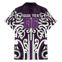 Custom Aotearoa Rangitane Family Matching Summer Maxi Dress and Hawaiian Shirt Maori Tribal Pattern Mix Poutama