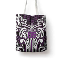 Custom Aotearoa Rangitane Tote Bag Maori Tribal Pattern Mix Poutama