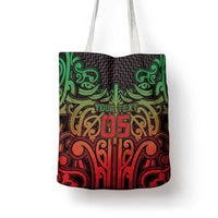 Custom Aotearoa Tuhoe Tote Bag Maori Tribal Pattern Mix Poutama