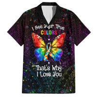 I See Your True Colors Personalised Hawaiian Shirt Autism Awareness