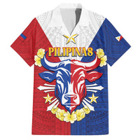Personalised Philippines Independence Day Hawaiian Shirt Maligayang Araw ng Kalayaan Filipino Carabao LT05 Red - Polynesian Pride
