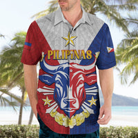 Personalised Philippines Independence Day Hawaiian Shirt Maligayang Araw ng Kalayaan Filipino Carabao LT05 - Polynesian Pride