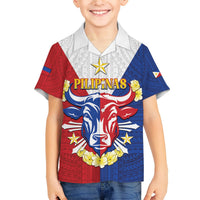 Personalised Philippines Independence Day Hawaiian Shirt Maligayang Araw ng Kalayaan Filipino Carabao LT05 - Polynesian Pride