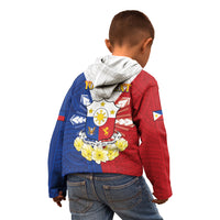 Personalised Philippines Independence Day Kid Hoodie Maligayang Araw ng Kalayaan Filipino Carabao LT05 - Polynesian Pride