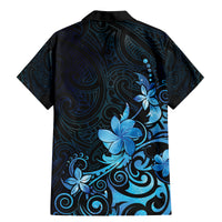 Matariki New Zealand Family Matching Mermaid Dress and Hawaiian Shirt Maori Pattern Blue Galaxy LT05 - Polynesian Pride