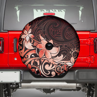 Matariki New Zealand Spare Tire Cover Maori Pattern Red Galaxy