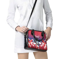 Guam Blue Marlin Fishing Shoulder Handbag Polynesian Style