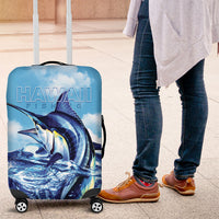 Hawaii Blue Marlin Fishing Luggage Cover