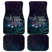 Polynesia Suicide Prevention Awareness Car Mats Keep Going The World Needs You