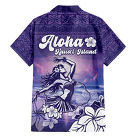 Aloha Hawaii Kauai Island Family Matching Tank Maxi Dress and Hawaiian Shirt Hula Till You Drop