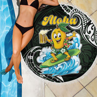 Aloha Hawaii Mango Surfing Beach Blanket Polynesian Style