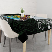 Aloha Hawaii Mango Surfing Tablecloth Polynesian Style