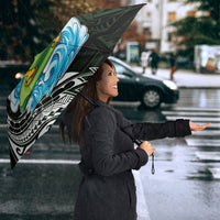 Aloha Hawaii Mango Surfing Umbrella Polynesian Style