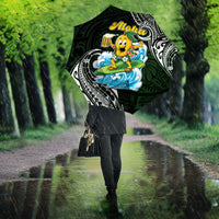 Aloha Hawaii Mango Surfing Umbrella Polynesian Style