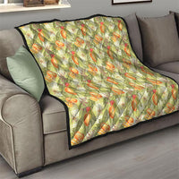 Vintage Hawaii Mango Quilt Yellow Green Hawaiian Palaka