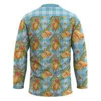 Vintage Hawaii Mango Hockey Jersey Blue Hawaiian Palaka