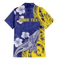 Personalised Nauru 92nd Anniversary Of Angam Family Matching Mermaid Dress and Hawaiian Shirt Polynesian Whale Pattern LT05 - Polynesian Pride