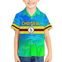 Personalised Solomon Islands Choiseul Province Day Hawaiian Shirt Sea Turtle Tribal Pattern LT05 - Polynesian Pride