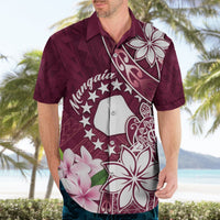 Personalised Cook Island Mangaia Gospel Day Hawaiian Shirt Floral Tribal Pattern LT05 - Polynesian Pride