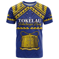 Personalised Tokelau Happy Tokehega Day T Shirt Polynesian Tribal Tattoo