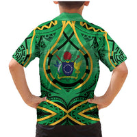 Cook Islands Constitution Day Family Matching Mermaid Dress and Hawaiian Shirt 60th Anniversary - Polynesian Pride