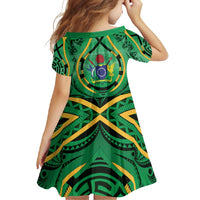 Cook Islands Constitution Day Family Matching Off Shoulder Maxi Dress and Hawaiian Shirt 60th Anniversary - Polynesian Pride