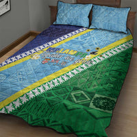 Love Malampa Fiji Day Quilt Bed Set Together We Grow
