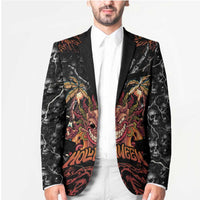 Aloha Halloween Blazer Horror Tiki Heavy Metal Style - Polynesian Pride