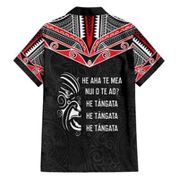 Aotearoa Toitu Te Tiriti Family Matching Short Sleeve Bodycon Dress and Hawaiian Shirt New Zealand Honour The Treaty LT05 - Polynesian Pride