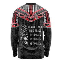 Aotearoa Toitu Te Tiriti Long Sleeve Shirt New Zealand Honour The Treaty LT05 - Polynesian Pride
