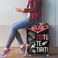 Aotearoa Toitu Te Tiriti Luggage Cover New Zealand Honour The Treaty LT05 - Polynesian Pride