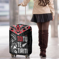 Aotearoa Toitu Te Tiriti Luggage Cover New Zealand Honour The Treaty LT05 - Polynesian Pride