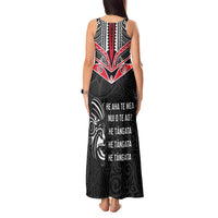 Aotearoa Toitu Te Tiriti Tank Maxi Dress New Zealand Honour The Treaty LT05 - Polynesian Pride