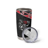 Aotearoa Toitu Te Tiriti Tumbler Cup New Zealand Honour The Treaty LT05 - Polynesian Pride