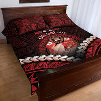 Tonga Happy Father's Day Quilt Bed Set Ofa Lahi Atu Dad Polynesian Tribal LT05 - Polynesian Pride