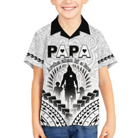 Personalised New Zealand Happy Father's Day Hawaiian Shirt Aroha Ahau Ki A Koe Papa Polynesian Tribal LT05 - Polynesian Pride