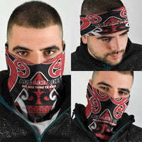New Zealand Maori Language Week Neck Gaiter Mo Ake Tonu Te Reo
