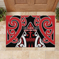 New Zealand Maori Language Week Rubber Doormat Mo Ake Tonu Te Reo