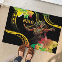 Halo Vanuatu Rubber Doormat Beautiful Woman Dancing
