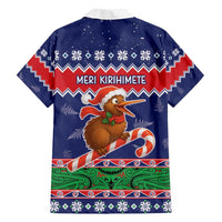 New Zealand Christmas Family Matching Summer Maxi Dress and Hawaiian Shirt Kiwi-sh You A Merry Christmas LT05 - Polynesian Pride